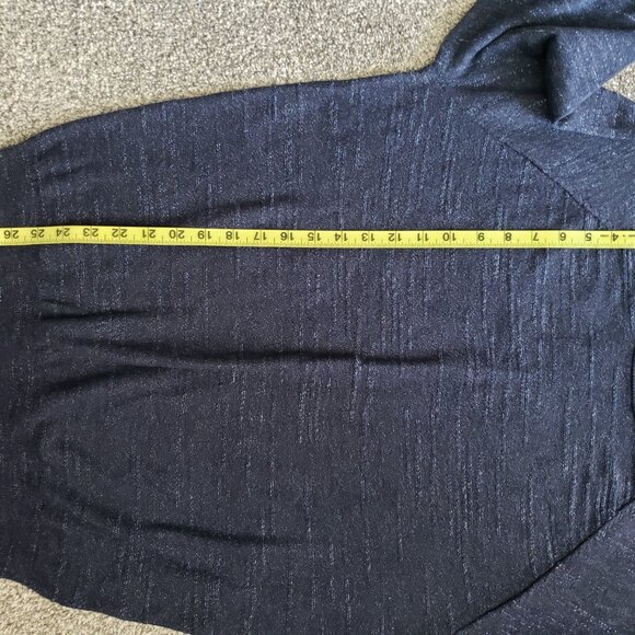 J.Crew Re-imagined Blue Variegated Sweater size Medium - Picture 6 of 11